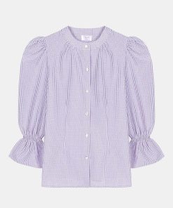 Ropa MICUIR | Blusa Manon Vichy Lila