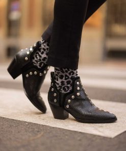 Calzadocalzado MICUIR Botines De Tacon | Punky Boots Special Edition Negro 6Cm